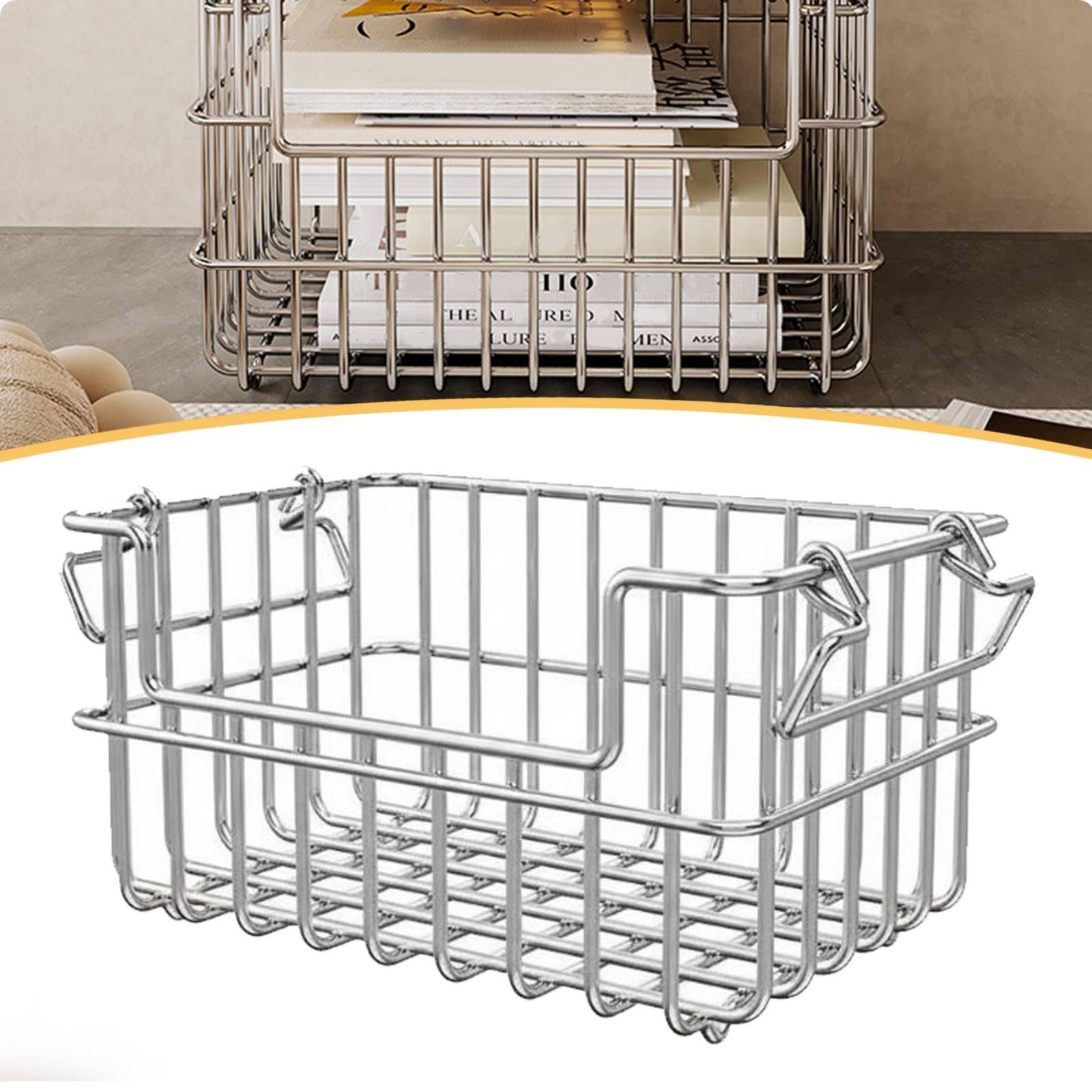 Kitchen Gadgets Organizer - Panier de rangement en acier inoxydable