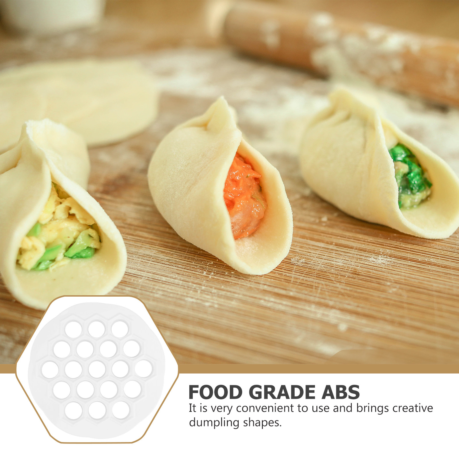 Moule à raviolis 19 cavités, e - Kitchen Gadgets Dumpling Maker avis et prix