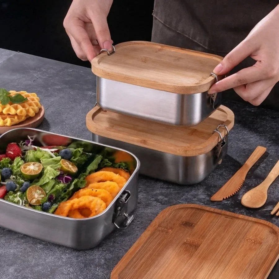 Nouvelle boîte à lunch en acie - Kitchen Gadgets Organizer avis et prix