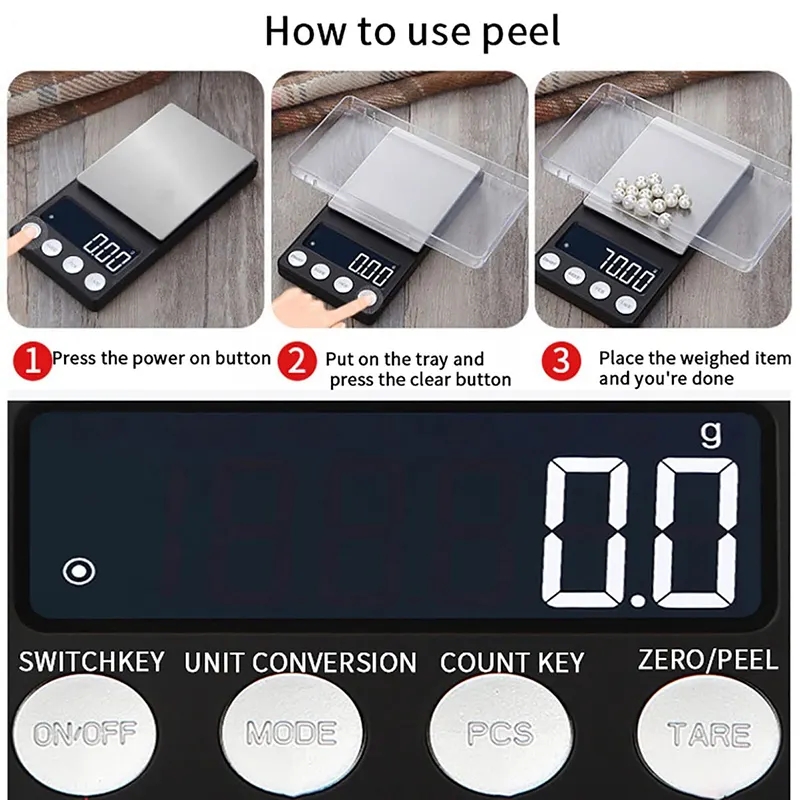 Mini balance numérique de préc - Kitchen Gadgets Gold avis et prix