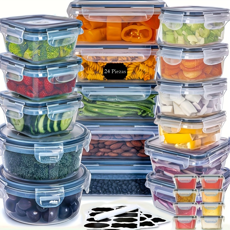 Ensemble de 48 contenants alim - Kitchen Gadgets Organizer avis et prix